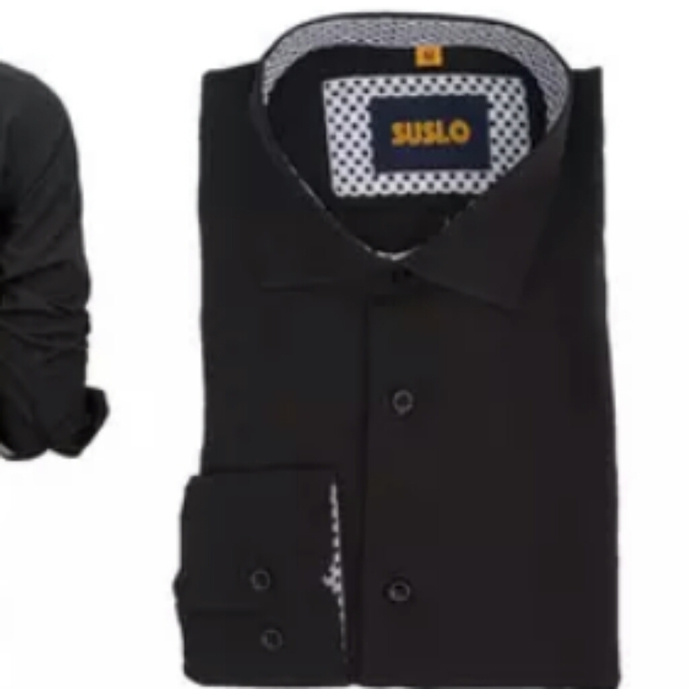 Suslo long sleeve slim fit dress shirt - Picture 3 of 7